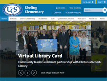 Tablet Screenshot of ebeling.uticak12.org